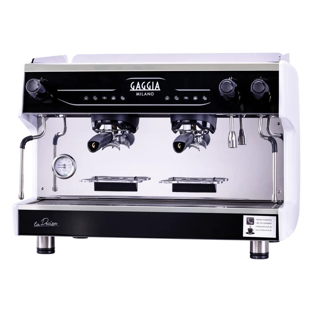 Coffeestuff Gaggia la decisa weiss